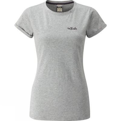 Tee Rab Stance Mujer Gris - Chile SOZ321986